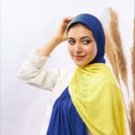 Kuwaiti Gradient -Blue & Yellow