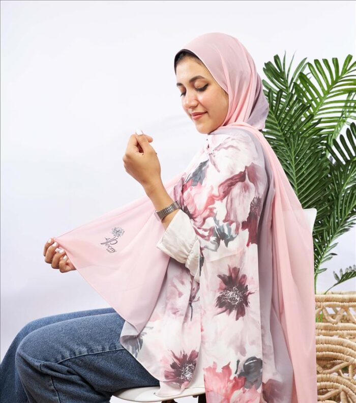 Gradient Pink Flower - Image 2