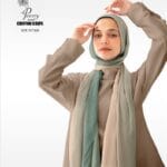 Gradient Olive & Beige