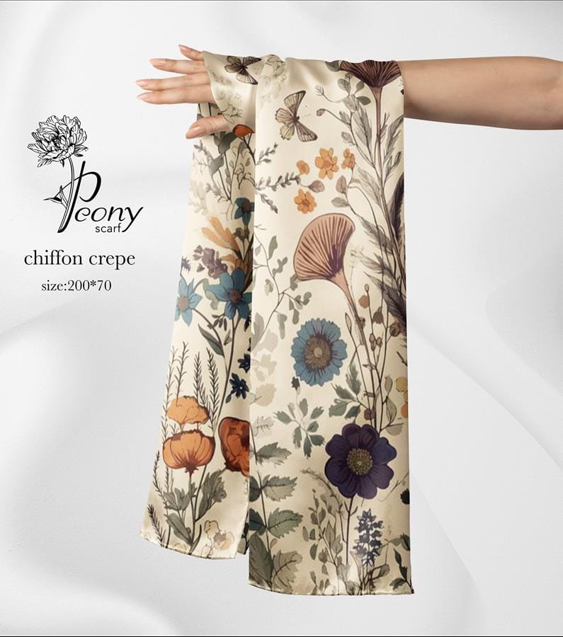 1 (2) Beigeo Scarf - Image 1