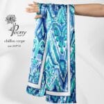 Blue & Green Scarf