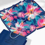 Bluo square scarf